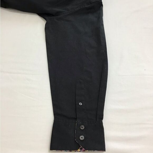 Robert Graham Black Seattle Button Down Shirt Size 2XL - Picture 9 of 14